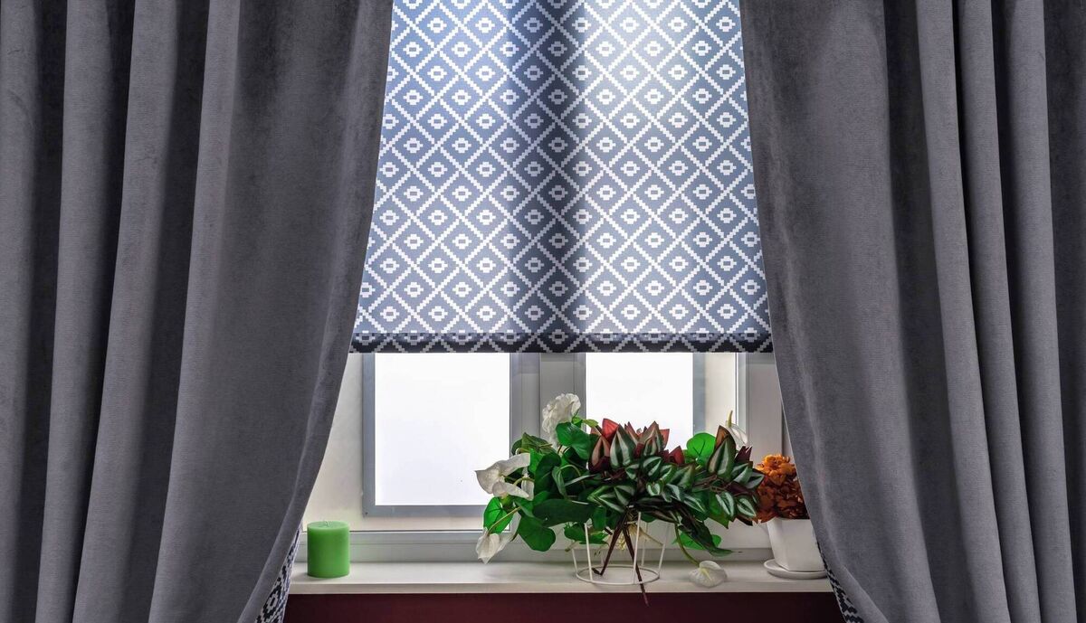 Curtains and blinds add texture and balance to every room. 