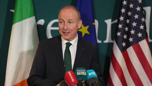 <p>Taoiseach Micheal Martin, at the Willard Intercontinental Hotel in Washington DC, appeared to indicate there were measures on the horizon, but declined to set out what the Government would do.</p>
