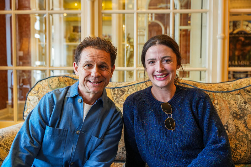 Two of Jessie Buckley's first cousins, Jimmy Lyons and Emer Buckley, were among her relations who spoke to the 'Irish Examiner' in the lobby of the Arbutus Hotel, Killarney. Picture: Noel Sweeney