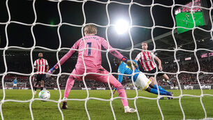 <p>Wolves' Tolu Arokodare scored a 77th minute equaliser against Brentford. Pic:: Nick Potts/PA Wire.</p> <p>Wolves' Tolu Arokodare scored a 77th minute equaliser against Brentford. Pic:: Nick Potts/PA Wire.</p>