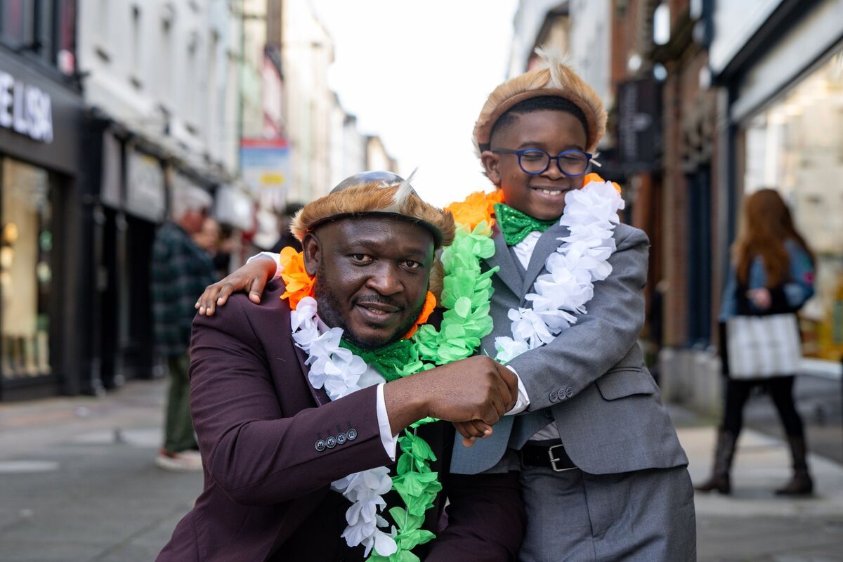 Bukhrosi and Thamu will watch the parade in Cork City.