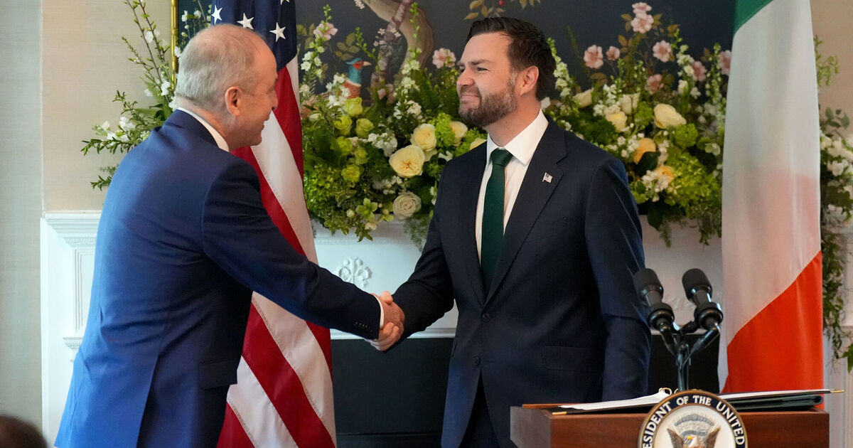 US 'loves and admires' Ireland, JD Vance tells Taoiseach ahead of Trump meeting