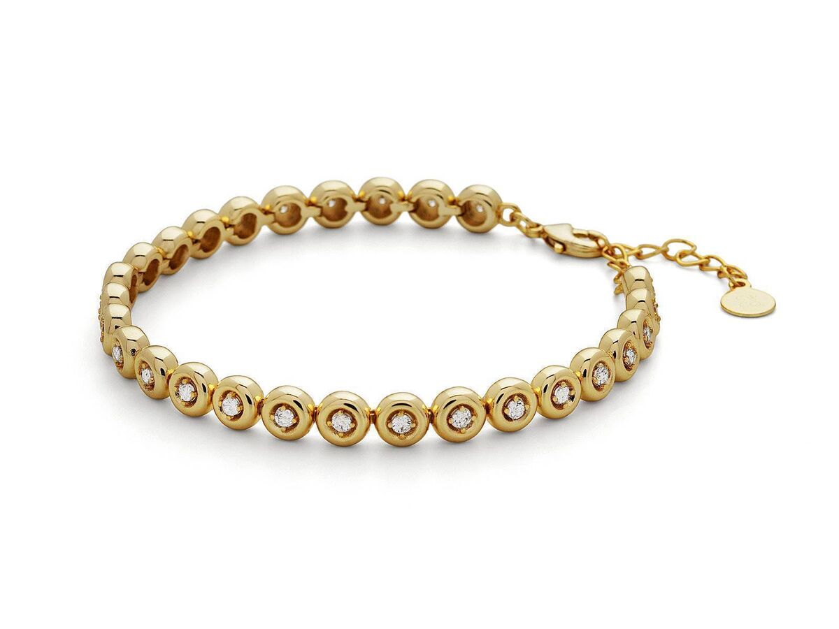 Tennis Bracelet, €98, Joanna Cooper X Crystals &amp; Co