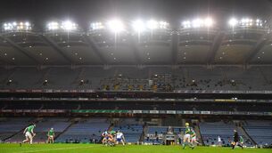 <p>UPGRADE: The new floodlights installed in Croke Park will improve energy efficiency in the set by over 50%. Pic: Brendan Moran/Sportsfile.</p>