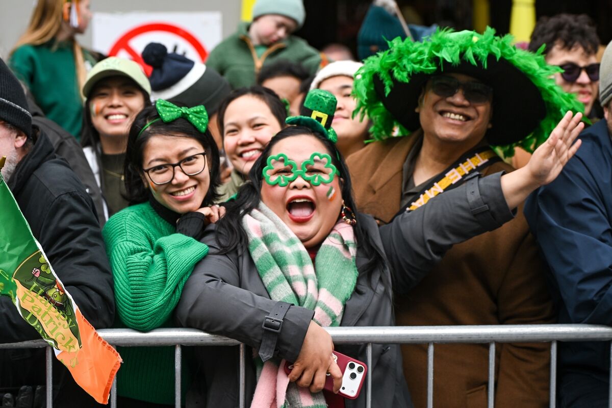 There was colour and excitement on the streets of Cork city as thousands turn up to watch the parade. Picture: Chani Anderson There was colour and excitement on the streets of Cork city as thousands turn up to watch the parade. Picture: Chani Anderson
