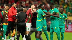 <p>Senegal had won January's African Cup of Nations final 1-0 after extra-time. Pic: AP Photo/Mosa'ab Elshamy</p>