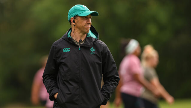 <p>Scott Bemand took over as head coach in 2023. Pic: ©INPHO/Ben Brady</p>