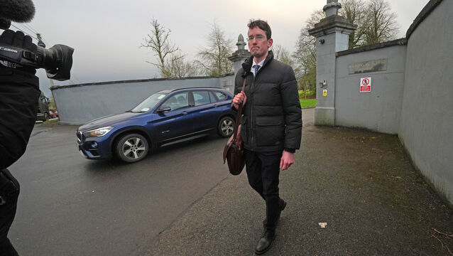 <p>Enoch Burke was banned from the school when the High Court ruled in May 2023 that Wilson’s Hospital School had validly suspended Mr Burke from his teaching position. Picture: PA</p>