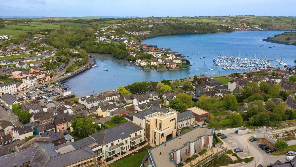 Part of the Convent Garden scheme, with harbour views