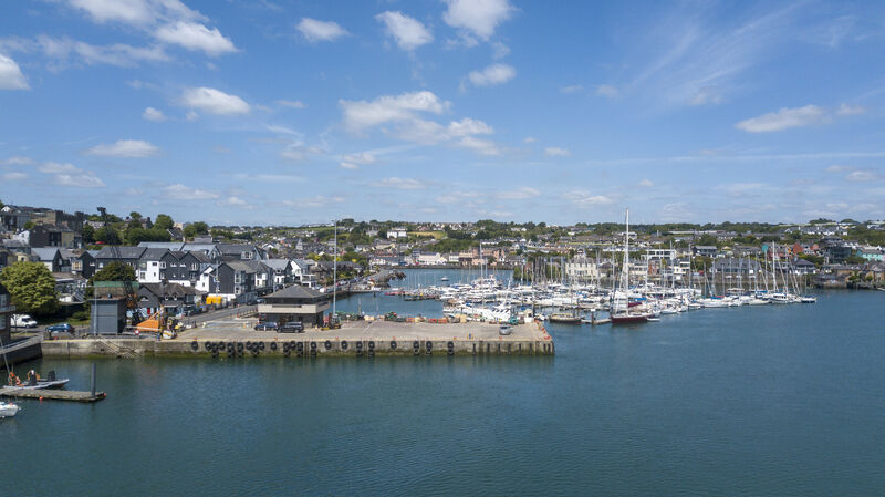 One of Kinsale's marinas
