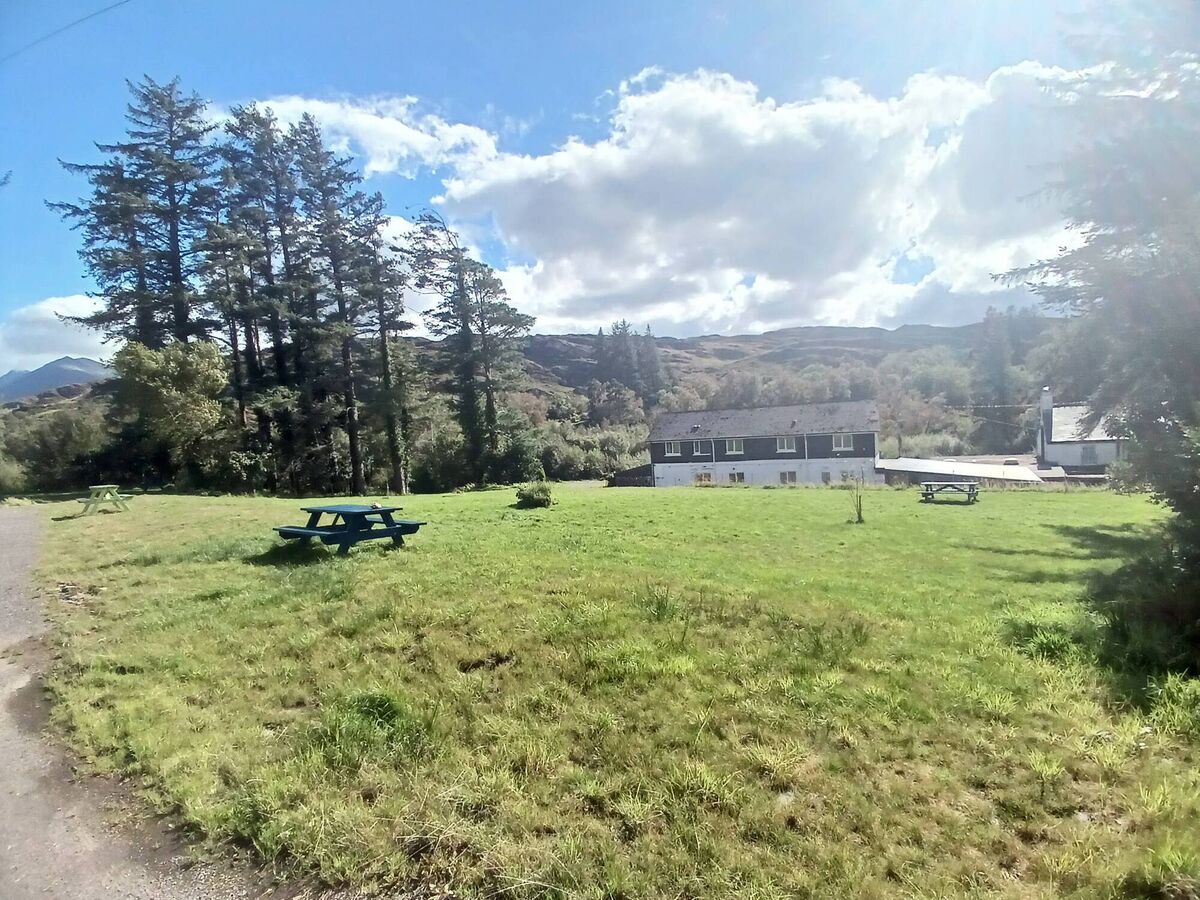 Scenic setting at The Climbers Inn, Glencar, Co Kerry