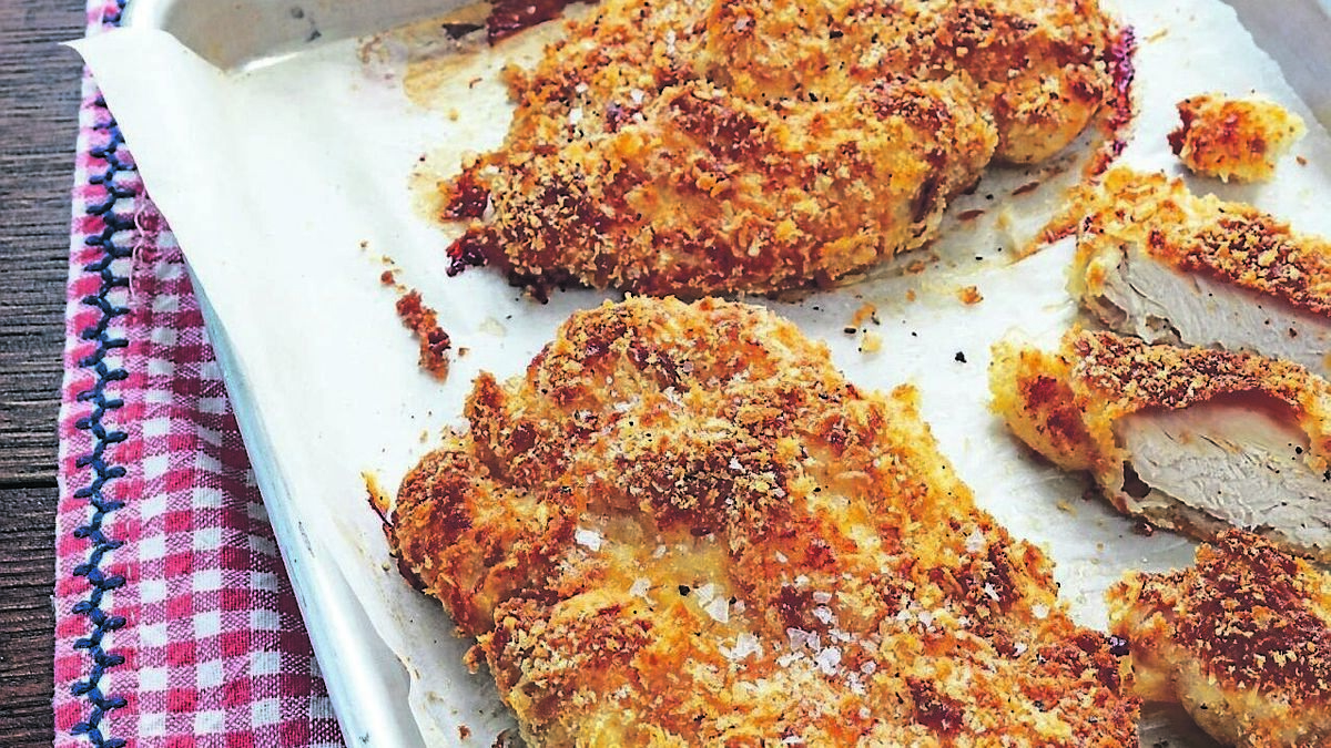 Parmesan-crusted Chicken