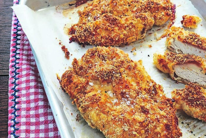 Parmesan-crusted Chicken