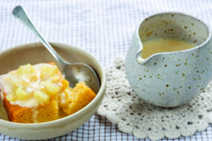 Apple & Custard Traybake