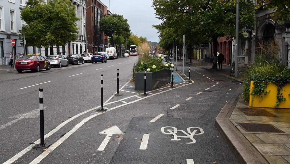 Motorcyclist taken to hospital after collision closes Cork’s South Mall