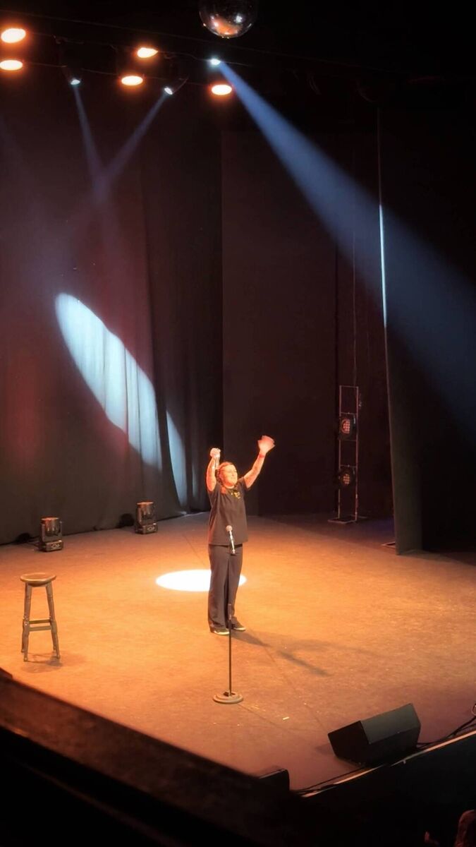 Kyla Cobbler at Cork Opera House. Kyla Cobbler at Cork Opera House.