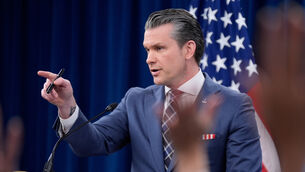 Defence secretary Pete Hegseth (Manuel Balce Ceneta/AP)
