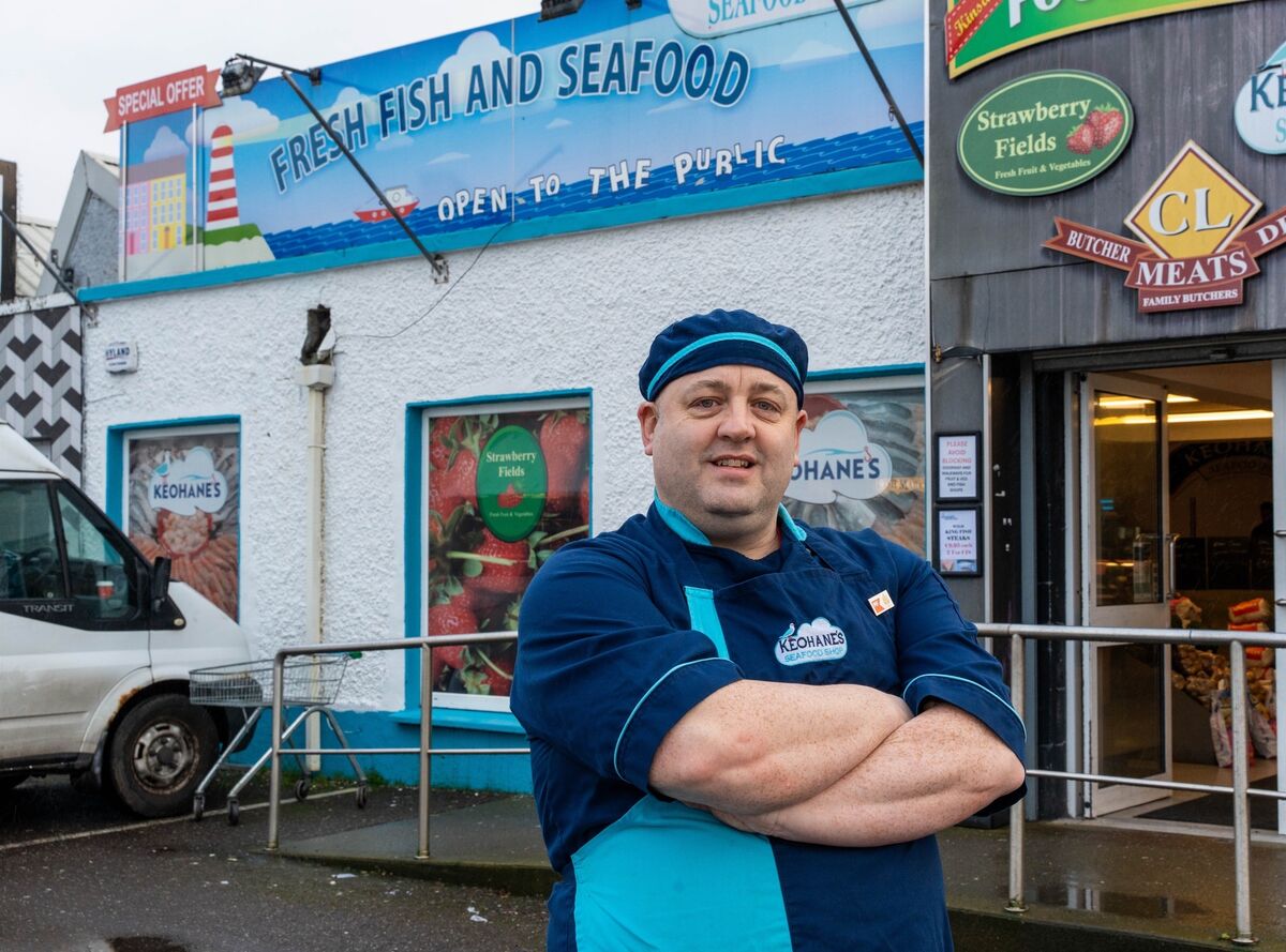 John Cleary of Keohane Seafoods, Cork. John Cleary, one of the first Master Fish Mongers in Ireland at the Keoghan’s Seafood Shop near the Kinsale roundabout in Cork. Picture by Noel Sweeney