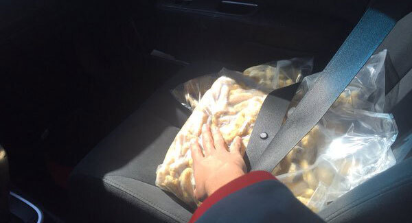 It  was this Burger King employee's last day so he stole all the nuggets