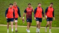 Munster Rugby Squad Training