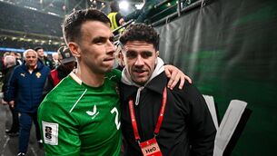 <p>REVIVAL: Seamus Coleman was a key figure in Ireland snaring a World Cup playoff berth. Pic: Stephen McCarthy/Sportsfile</p>