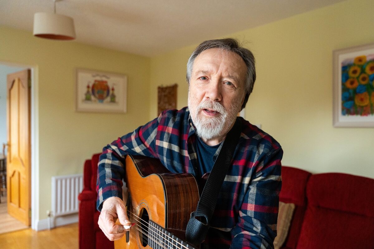 John Neville who is a singer-songwriter says he began songwriting during a period of time he lived with alopecia as a teenager. Picture by Noel Sweeney.