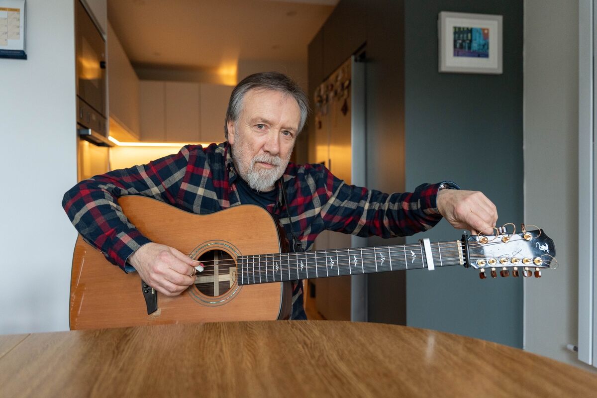 John Neville who is a singer-songwriter says he began songwriting during a period of time he lived with alopecia as a teenager. Picture by Noel Sweeney.