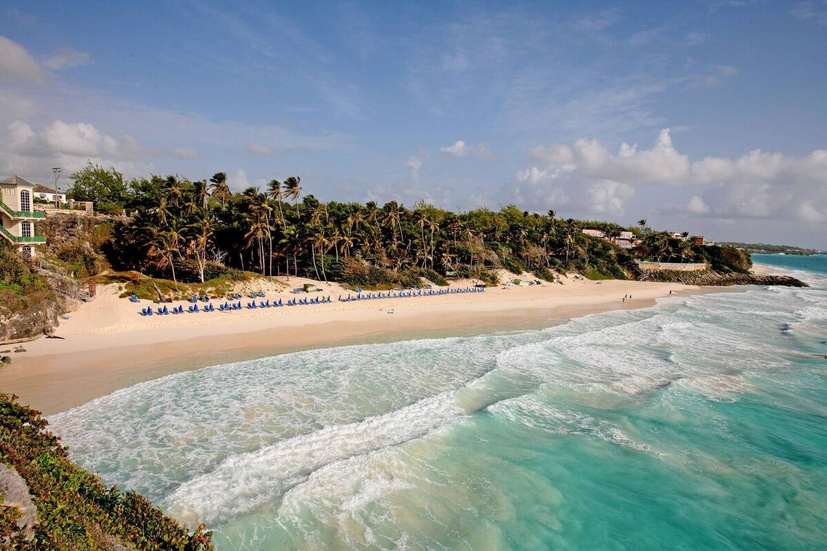 The pink sands of Crane Beach, Barbados