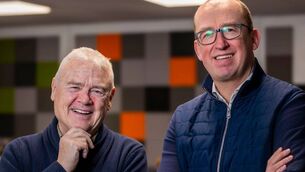 <p> Ger Cassidy, managing director of TouchStore; and Ian Madden, managing director of Uniphar's Supply Chain and Retail Division.</p> <p> Ger Cassidy, managing director of TouchStore; and Ian Madden, managing director of Uniphar's Supply Chain and Retail Division.</p>