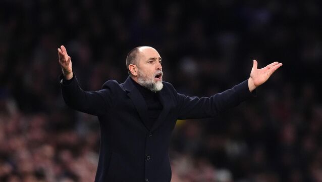 <p>FOUR POINT GAME: Igor Tudor has described Tottenham’s crunch relegation fixture with Nottingham Forest on Sunday as a “four-point game”. Pic: John Walton/PA Wire.</p>