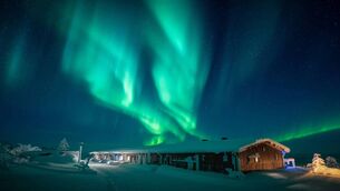 <p>Jillian Bolger: "We are all still outside, rapt in the freezing night air, witnessing a pulsing spectacle of green and yellow particles dancing and shape-shifting above us. Skating across the stars in a mesmerising act of beauty, I have never imagined the Aurora Borealis could be so hypnotic and vibrant."</p>