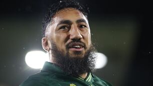 <p>STAR MAN: Connacht's Bundee Aki after the game. Pic: ©INPHO/Tom O’Hanlon.</p> <p>STAR MAN: Connacht's Bundee Aki after the game. Pic: ©INPHO/Tom O’Hanlon.</p>