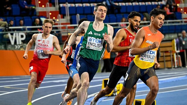 <p>HEARTBREAK: Mark English will miss out on the final at the WIC. Pic: Sam Barnes/Sportsfile</p>