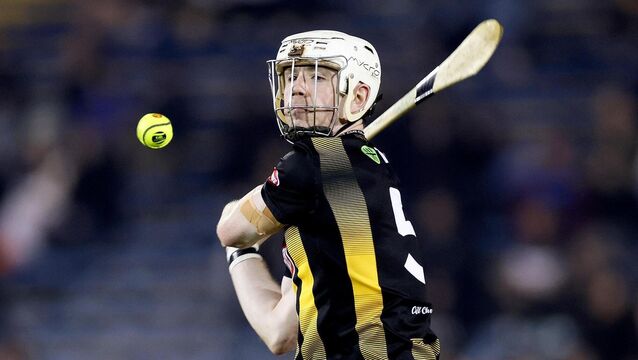 <p>JOY FOR MOLLOY: Kilkenny's Jordan Molloy scores a point to equalise the game. Pic: ©INPHO/Laszlo Geczo.</p>