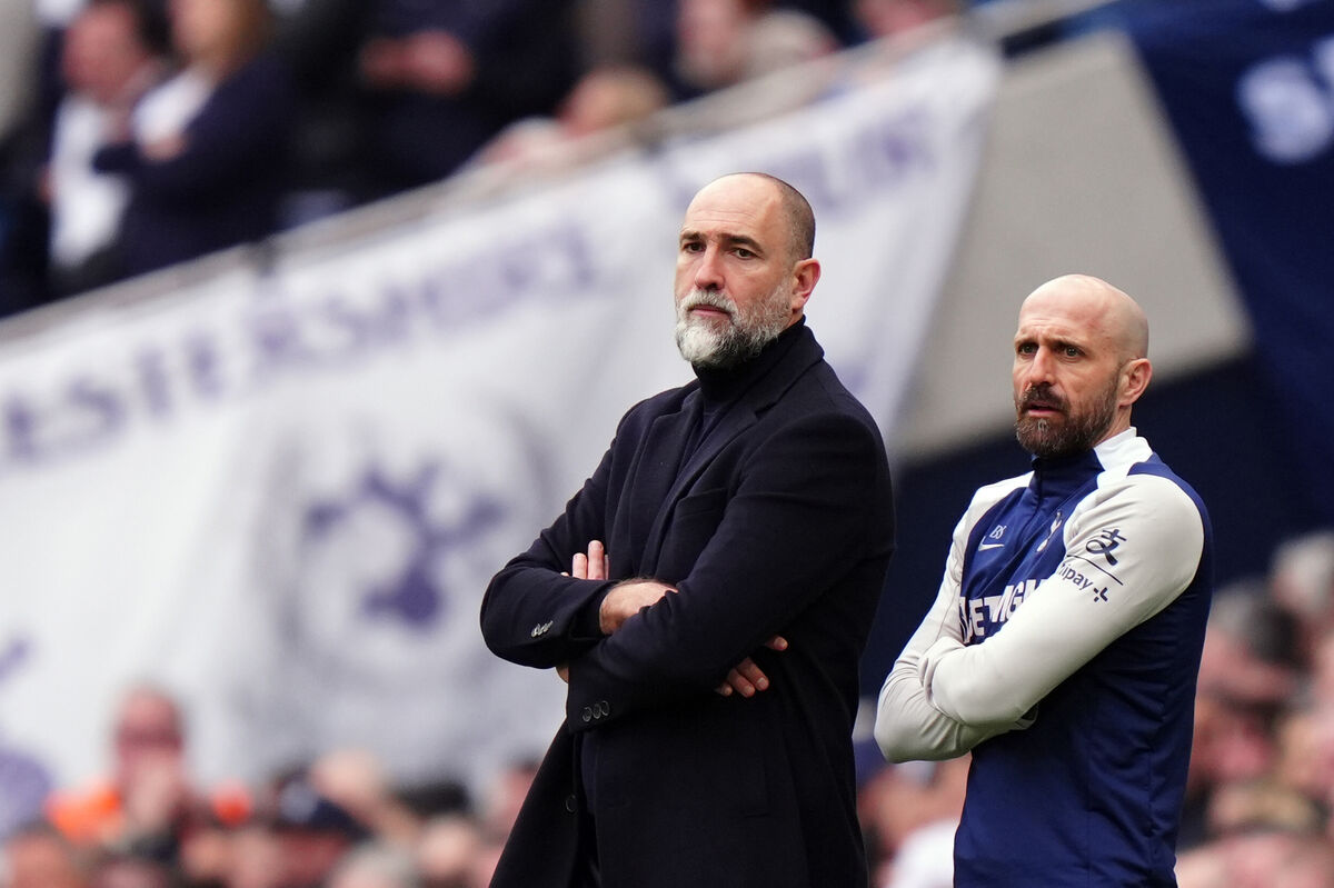 IN TROUBLE: Tottenham Hotspur manager Igor Tudor. Photo: Bradley Collyer/PA Wire. 