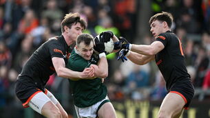 <p>Tom O'Sullivan scored 0-5 - including two two-pointers - as Kerry drew with Armagh at the Athletic Grounds. Pic: Ray McManus/Sportsfile</p> <p>Tom O'Sullivan scored 0-5 - including two two-pointers - as Kerry drew with Armagh at the Athletic Grounds. Pic: Ray McManus/Sportsfile</p>