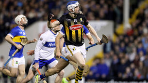 <p>Kilkenny's TJ Reid celebrates scoring a goal against Tipperary. Pic: ©INPHO/Laszlo Geczo</p> <p>Kilkenny's TJ Reid celebrates scoring a goal against Tipperary. Pic: ©INPHO/Laszlo Geczo</p>