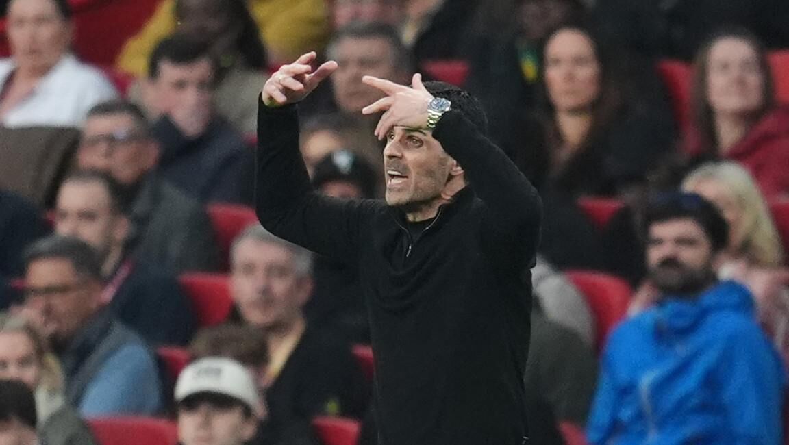Arsenal manager Mikel Arteta reacts during the Carabao Cup Final. Pic Adam Davy/PA Wire. Arsenal manager Mikel Arteta reacts during the Carabao Cup Final. Pic Adam Davy/PA Wire.