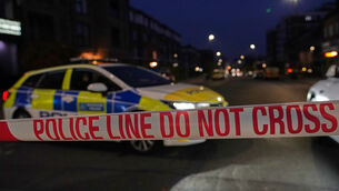 <p>Four vehicles belonging to a Jewish ambulance service were set on fire in an antisemitic arson attack (Alberto Pezzali/AP)</p>