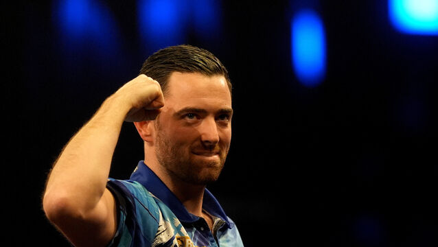 <p>Luke Humphries won the Belgian Darts Open (Brian Lawless/PA)</p>