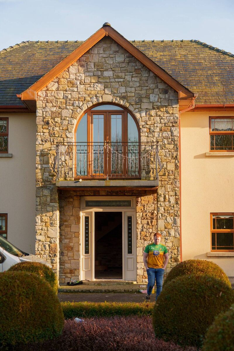 The Meath home built without planning permission. Photo: Barry Cronin