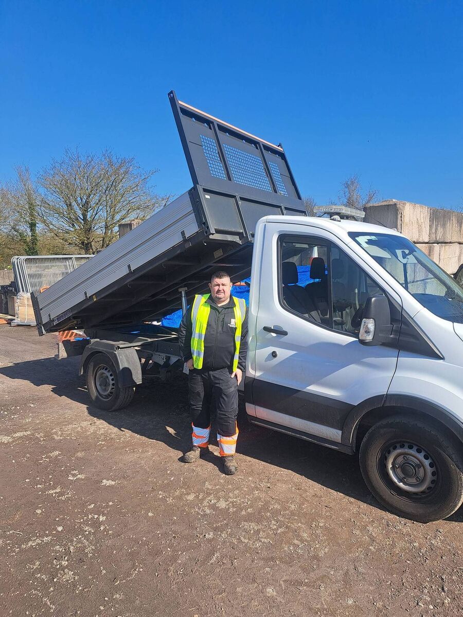 Keith Power, who works for Cork City Council’s Road Department, a role that can involve night work in winter.
