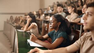 <p>The four-year Graduate Entry to Medicine course in UCD costs €18,880 per year for EU/Irish students, while non-EU students pay €63,810 per year. In UCC, it is €15,500 and €56,000, respectively. File picture</p> <p>The four-year Graduate Entry to Medicine course in UCD costs €18,880 per year for EU/Irish students, while non-EU students pay €63,810 per year. In UCC, it is €15,500 and €56,000, respectively. File picture</p>