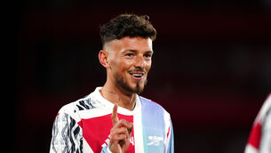 <p>ALL WHITE ON THE NIGHT: Ben White has received a first England call-up since the 2022 World Cup. Pic: Mike Egerton/PA</p>