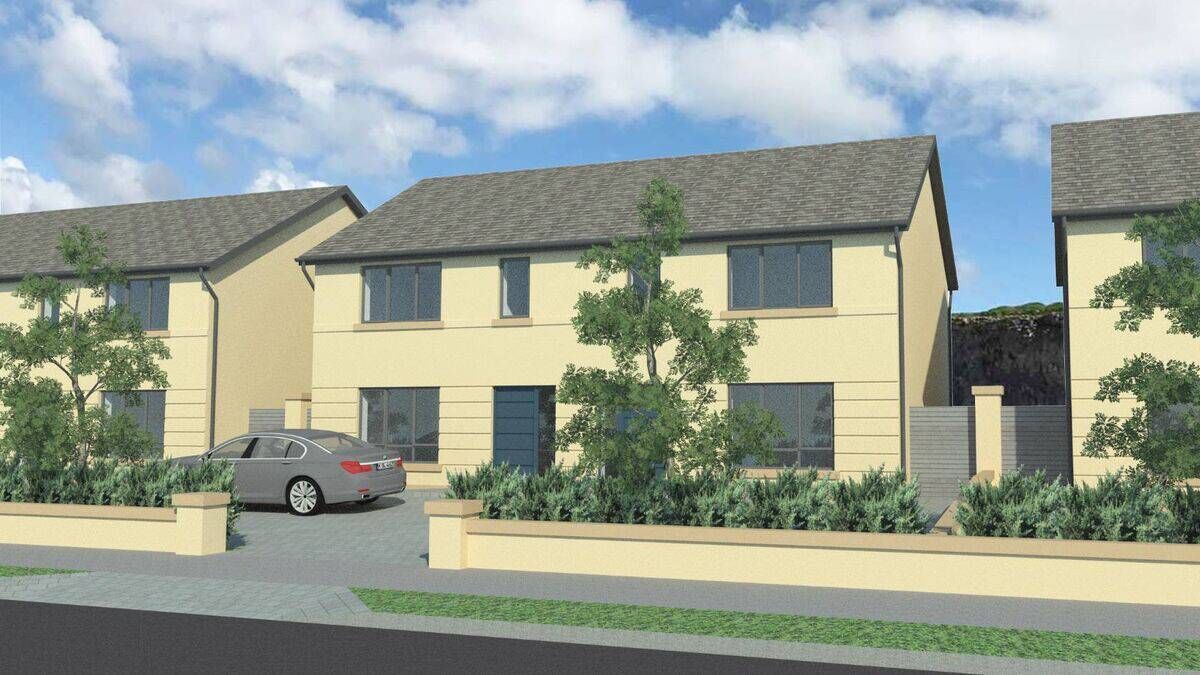 Artist-created CGI images of phase two of the Glenbride housing scheme in Cork, a milestone development for Cork City Council’s affordable housing delivery.   