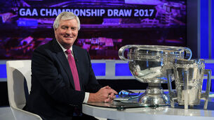 <p>Michael Lyster, the former host of The Sunday Game, died over the weekend aged 71. Pic: Brendan Moran/Sportsfile</p>