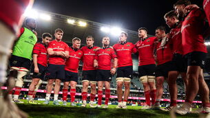 <p>Denis Leamy believes a a top-four URC finish and home quarter-final draw is attainable for Munster. Pic: Shaun Roy/Sportsfile</p>