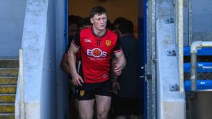 <p>Down GAA chairperson Maureen O’Higgins said county football captain Odhrán Murdock will accept the cup should his side win the Division 3 football final on Saturday. Pic: Tom Beary/Sportsfile</p>