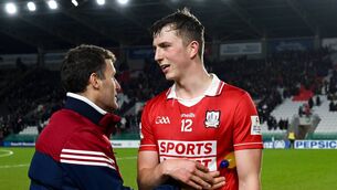 <p>SETBACK: Cork hurling manager Ben O'Connor said Diarmuid Healy has found it tough dealing with his first injury. Pic: Ray McManus/Sportsfile</p>