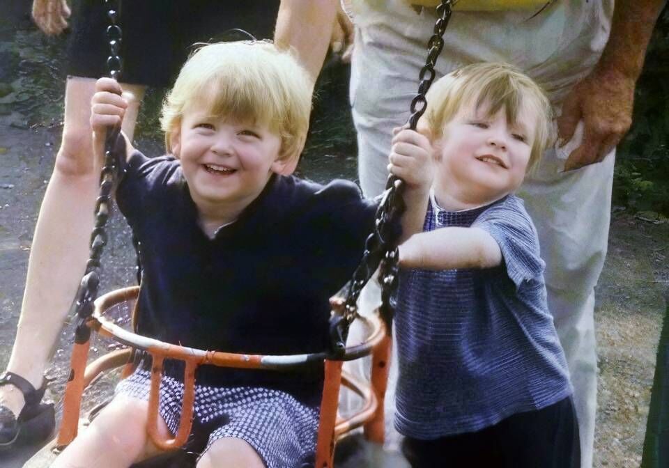 Fintan McCarthy and his twin brother Jake playing as children in 1999. 'I think we both tried to establish our own identities by doing different things.' Fintan McCarthy and his twin brother Jake playing as children in 1999. 'I think we both tried to establish our own identities by doing different things.'